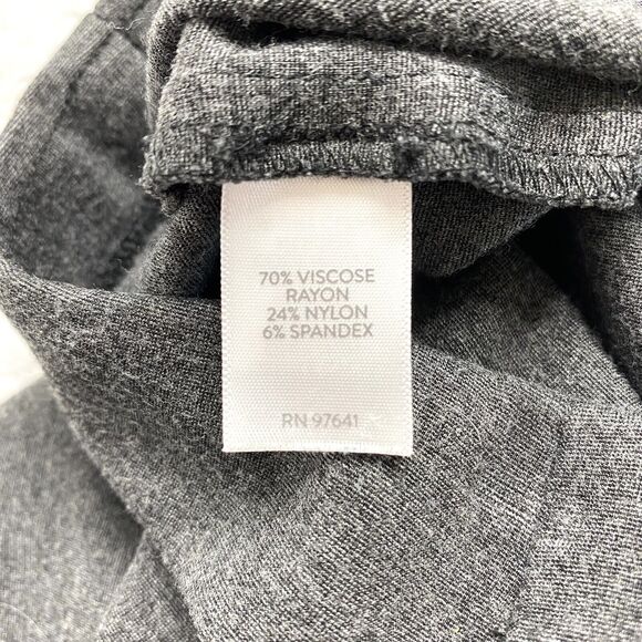 J.JILL Ponte Leggings in Dark Gray Size Small Petite Knit Stretch Pull-on Soft - Picture 4 of 7